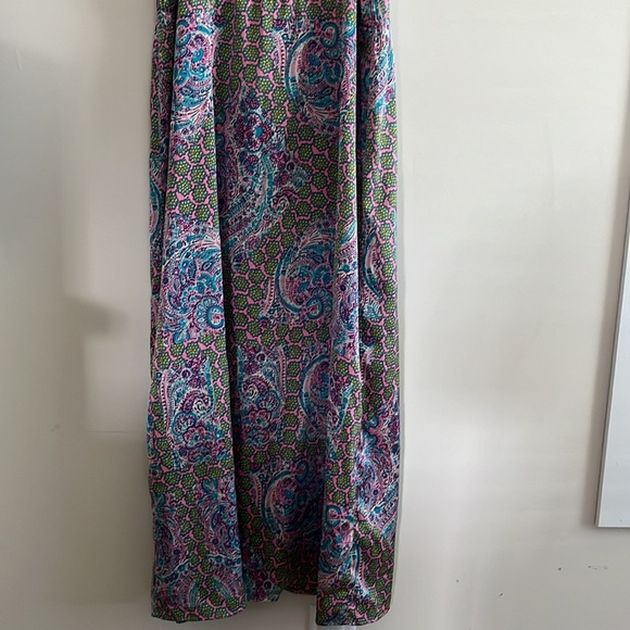 Juicy Couture x Revolve Imperial Starflower Sateen Maxi Dress Size 4 (S/M) - Picture 9 of 15